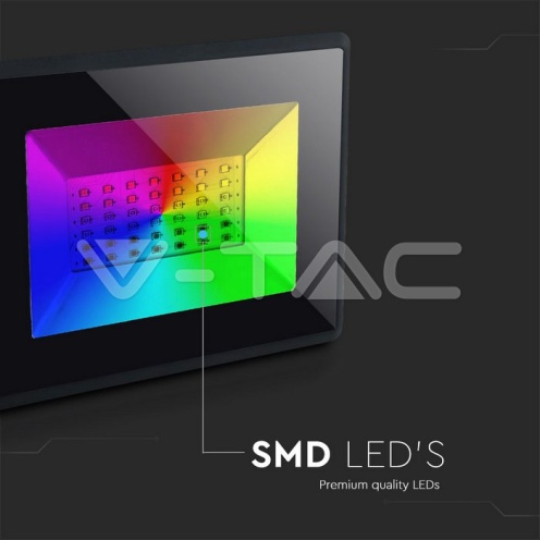 50W LED Прожектор RGB Дистанционно - изглед 2 - rZ commerce 50W LED Прожектор RGB Дистанционно - изглед 2