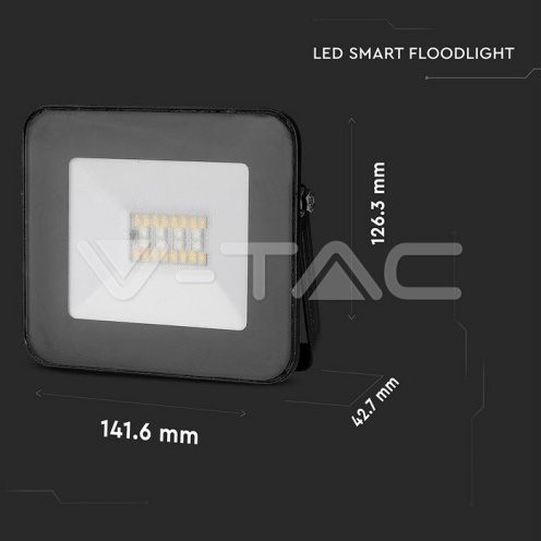 20W LED Прожектор Bluetooth Черно Тяло RGB + W - изглед 2 - rZ commerce 20W LED Прожектор Bluetooth Черно Тяло RGB + W - изглед 2