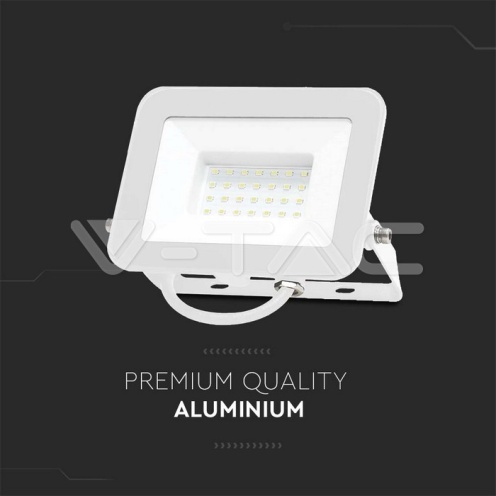 30W LED Прожектор SAMSUNG Чип PRO-S Бяло Тяло 6500К - изглед 6 - rZ commerce 30W LED Прожектор SAMSUNG Чип PRO-S Бяло Тяло 6500К - изглед 6