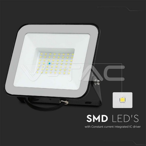 50W LED Прожектор SAMSUNG Чип PRO-S Сиво Тяло 6500К 4270Lm - изглед 2 - rZ commerce 50W LED Прожектор SAMSUNG Чип PRO-S Сиво Тяло 6500К 4270Lm - изглед 2