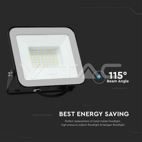 50W LED Прожектор SAMSUNG Чип PRO-S Сиво Тяло 6500К 4270Lm - изглед 4 - rZ commerce 50W LED Прожектор SAMSUNG Чип PRO-S Сиво Тяло 6500К 4270Lm - изглед 4