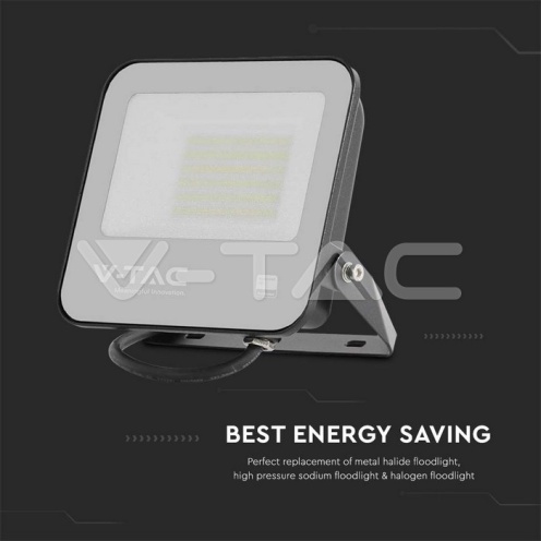 50W LED Прожектор SAMSUNG ЧИП черно тяло 4000К 135lm/W - изглед 4