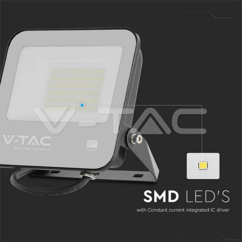 50W LED Прожектор SAMSUNG ЧИП черно тяло 4000К 135lm/W - изглед 2