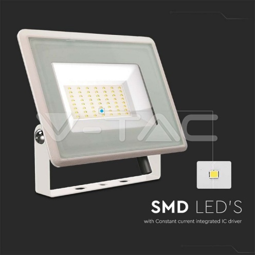 50W LED Прожектор Бяло Тяло 4000K - изглед 2