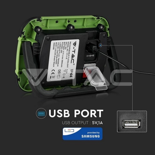 10W LED Прожектор SAMSUNG ЧИП Презаредим IP44 4000K - изглед 14 - rZ commerce 10W LED Прожектор SAMSUNG ЧИП Презаредим IP44 4000K - изглед 14