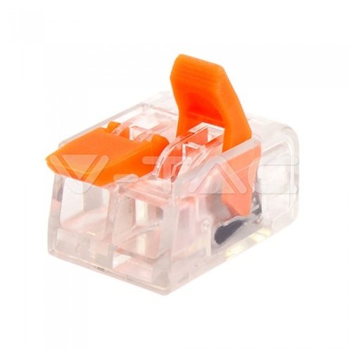 2 Pin One Way Terminal Connector PC - изглед 2 - rZ commerce 2 Pin One Way Terminal Connector PC - изглед 2