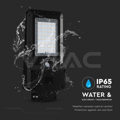 20W LED Соларна Улична Лампа 5400mAh CCT:3IN1 Черно Тяло - изглед 9 - rZ commerce 20W LED Соларна Улична Лампа 5400mAh CCT:3IN1 Черно Тяло - изглед 9