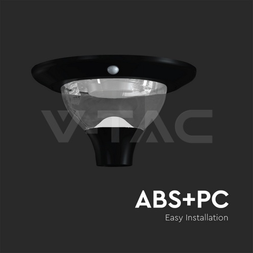 15W LED Соларна Градинско Тяло За Колче 12000mAh 3.2V CCT: 3IN1 Черно Тяло - изглед 6 - rZ commerce 15W LED Соларна Градинско Тяло За Колче 12000mAh 3.2V CCT: 3IN1 Черно Тяло - изглед 6
