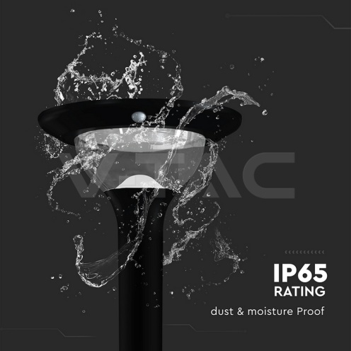 15W LED Соларна Градинско Тяло За Колче 12000mAh 3.2V CCT: 3IN1 Черно Тяло - изглед 11 - rZ commerce 15W LED Соларна Градинско Тяло За Колче 12000mAh 3.2V CCT: 3IN1 Черно Тяло - изглед 11