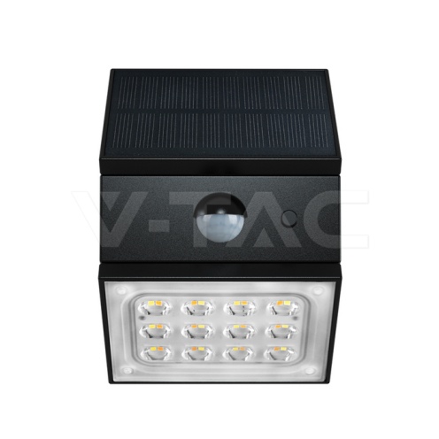 2.5W LED Соларна Стенна Със Сензор 1200mAh 3.7V CCT:3IN1 Черно Тяло - изглед 14 - rZ commerce 2.5W LED Соларна Стенна Със Сензор 1200mAh 3.7V CCT:3IN1 Черно Тяло - изглед 14