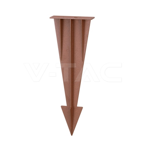 Колче За Соларна Лампа 100*35*274MM Кафяво Тяло - изглед 1