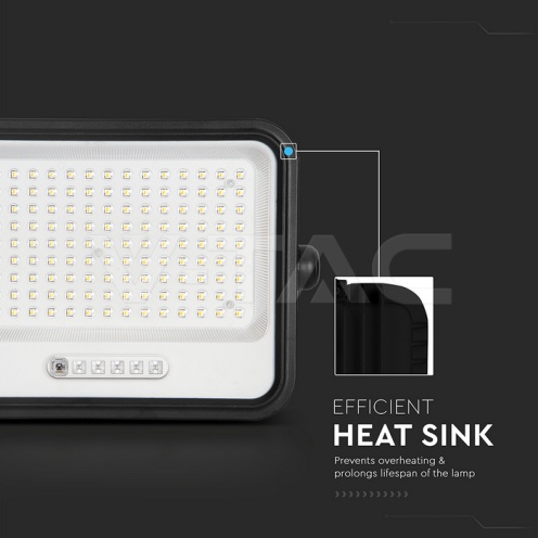 300W LED Соларен Прожектор 2000K-8000K Черно Тяло - изглед 9 - rZ commerce 300W LED Соларен Прожектор 2000K-8000K Черно Тяло - изглед 9