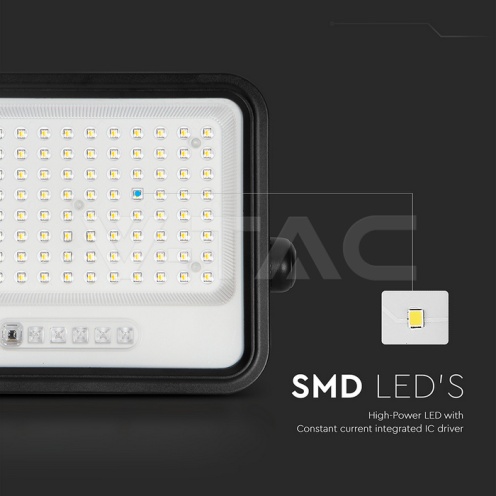 200W LED Соларен Прожектор 2000K-8000K Черно Тяло - изглед 9 - rZ commerce 200W LED Соларен Прожектор 2000K-8000K Черно Тяло - изглед 9