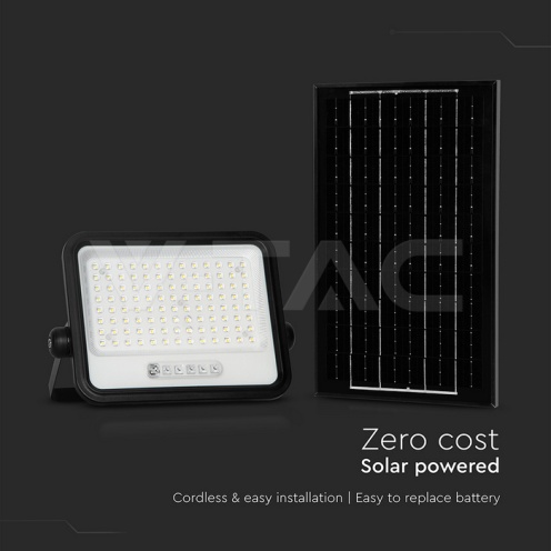 200W LED Соларен Прожектор 2000K-8000K Черно Тяло - изглед 11 - rZ commerce 200W LED Соларен Прожектор 2000K-8000K Черно Тяло - изглед 11