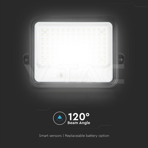 200W LED Соларен Прожектор 2000K-8000K Черно Тяло - изглед 2 - rZ commerce 200W LED Соларен Прожектор 2000K-8000K Черно Тяло - изглед 2