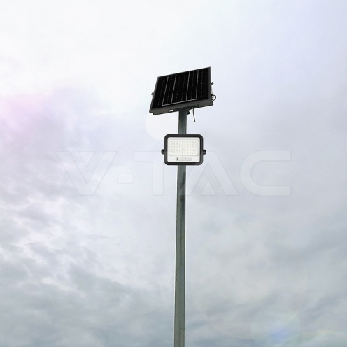 100W LED Соларен Прожектор 2000K-8000K Черно Тяло - изглед 6