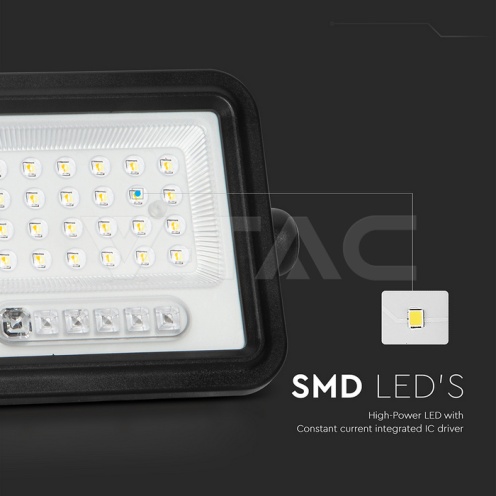 50W LED Соларен Прожектор 2000K-8000K Черно Тяло - изглед 9 - rZ commerce 50W LED Соларен Прожектор 2000K-8000K Черно Тяло - изглед 9