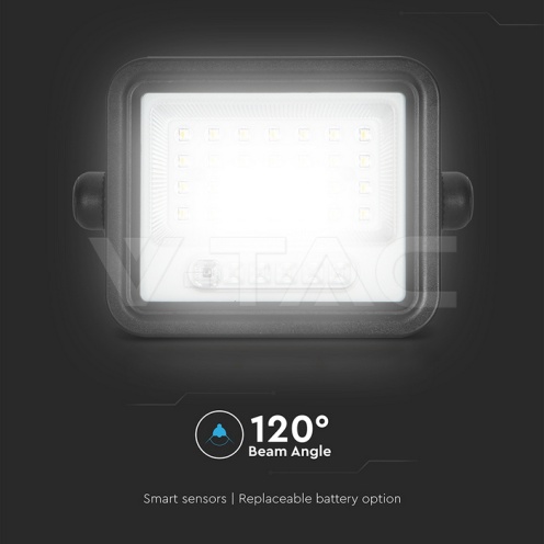 50W LED Соларен Прожектор 2000K-8000K Черно Тяло - изглед 2 - rZ commerce 50W LED Соларен Прожектор 2000K-8000K Черно Тяло - изглед 2