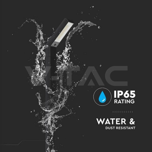 1.5W Соларно Градинско Колче Черно Тяло IP65 - изглед 5