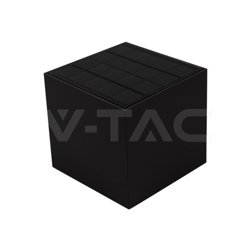 9W LED Соларна Стенна Лампа с Батерия 3.7V 3 в 1 Черно Тяло IP65 - изглед 5