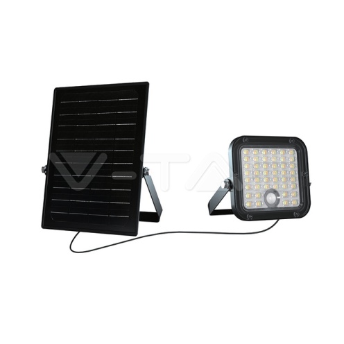 10W LED Соларен Прожектор LiFePo Батерия 3.7V Черен CCT 4000K + 6000K - изглед 14 - rZ commerce 10W LED Соларен Прожектор LiFePo Батерия 3.7V Черен CCT 4000K + 6000K - изглед 14