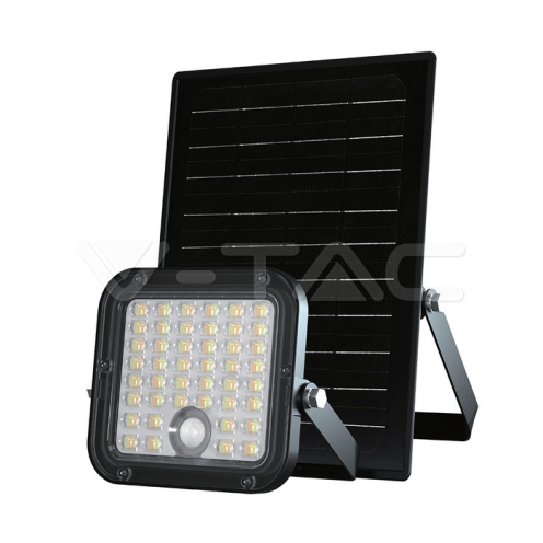 10W LED Соларен Прожектор LiFePo Батерия 3.7V Черен CCT 4000K + 6000K - изглед 12 - rZ commerce 10W LED Соларен Прожектор LiFePo Батерия 3.7V Черен CCT 4000K + 6000K - изглед 12