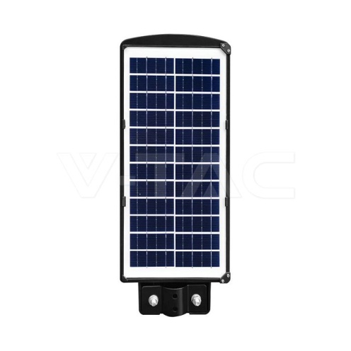 8W LED Соларна Улична Лампа Пластик 6000K Черно Тяло - изглед 7