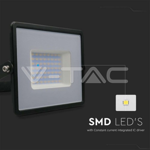 50W LED Прожектор Е-Series G2 Черно Тяло 6500K - изглед 2