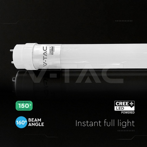 LED Пура CREE Чип 120cm 12W G13 Пластик 4000K - изглед 4