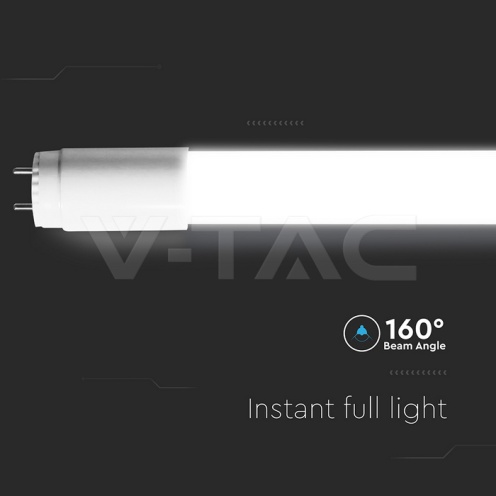 LED Пура T8 7.5W 60 см Nano Пластик 3000K - изглед 4