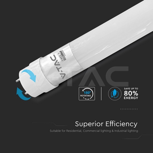 LED Пура CREE Чип 60cm 9W G13 Пластик 6400K - изглед 5 - rZ commerce LED Пура CREE Чип 60cm 9W G13 Пластик 6400K - изглед 5
