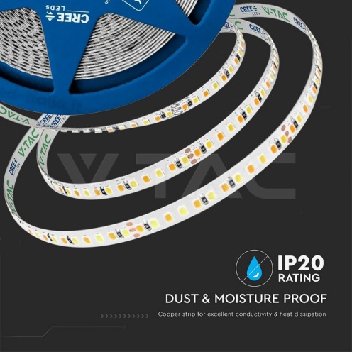 12W LED Лента CREE ЧИП 3000K IP20 24V 8MM DOUBLE PCB - изглед 5 - rZ commerce 12W LED Лента CREE ЧИП 3000K IP20 24V 8MM DOUBLE PCB - изглед 5
