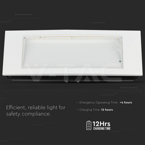 3.8W LED Авариен Осветител - изглед 5 - rZ commerce 3.8W LED Авариен Осветител - изглед 5