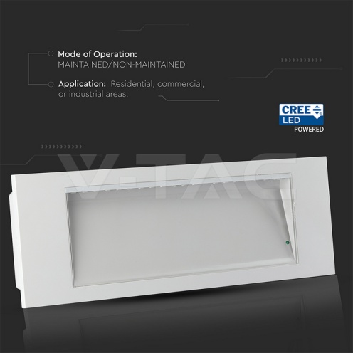 3.8W LED Авариен Осветител - изглед 4 - rZ commerce 3.8W LED Авариен Осветител - изглед 4