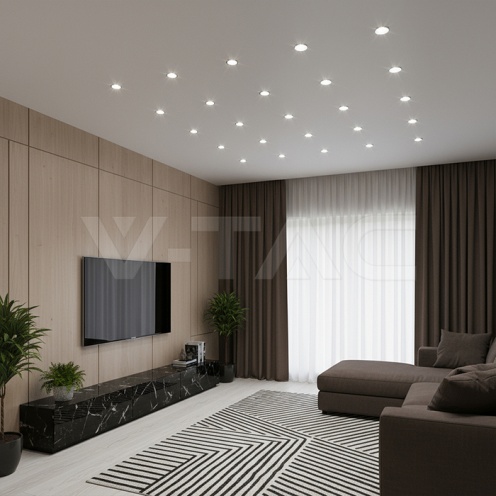 LED Крушка CREE ЧИП 6W GU10 SMD Пластик 110° 6400K - изглед 7 - rZ commerce LED Крушка CREE ЧИП 6W GU10 SMD Пластик 110° 6400K - изглед 7