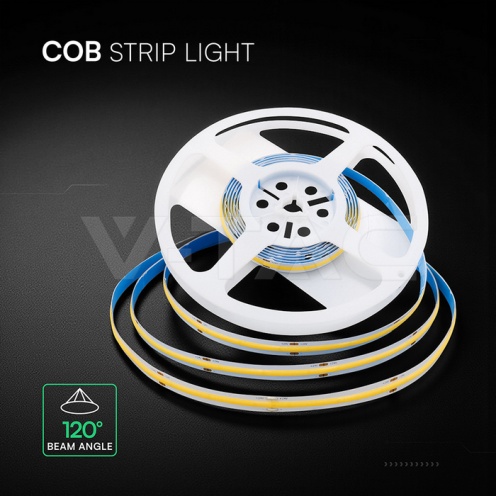 LED COB Лента 24V IP20 6500K 421LEDs 10W/м. - изглед 4 - rZ commerce LED COB Лента 24V IP20 6500K 421LEDs 10W/м. - изглед 4