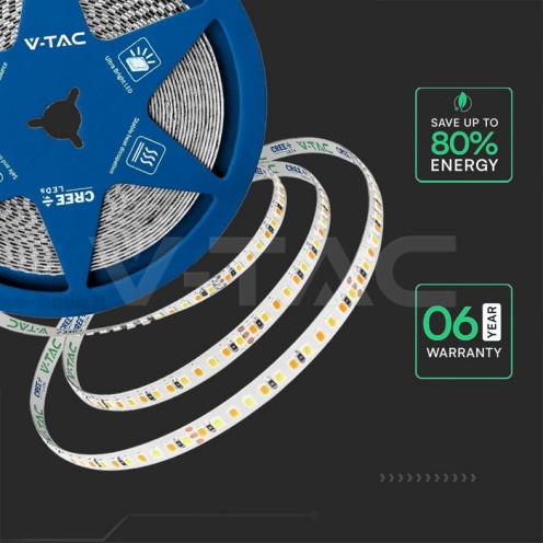 10W LED Лента CREE ЧИП 6500K IP20 24V 8MM DOUBLE PCB - изглед 4 - rZ commerce 10W LED Лента CREE ЧИП 6500K IP20 24V 8MM DOUBLE PCB - изглед 4