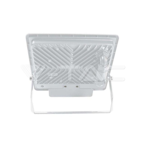 50W LED Прожектор PIR Сензор SAMSUNG ЧИП Бяло Тяло 4000К - изглед 5