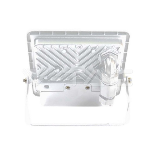 20W LED Прожектор PIR Сензор SAMSUNG ЧИП Бяло Тяло 4000К - изглед 5