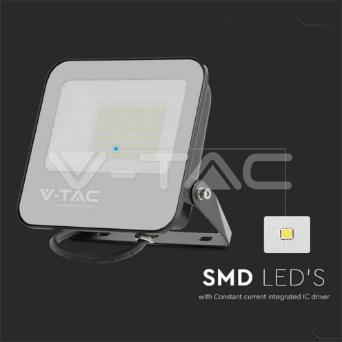 50W LED Прожектор SAMSUNG ЧИП черно тяло 6400К 185LM/W - изглед 2 - rZ commerce 50W LED Прожектор SAMSUNG ЧИП черно тяло 6400К 185LM/W - изглед 2