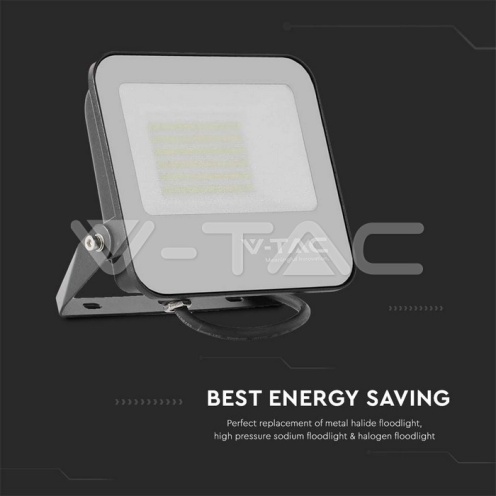50W LED Прожектор SAMSUNG ЧИП черно тяло 6400К 185LM/W - изглед 4 - rZ commerce 50W LED Прожектор SAMSUNG ЧИП черно тяло 6400К 185LM/W - изглед 4