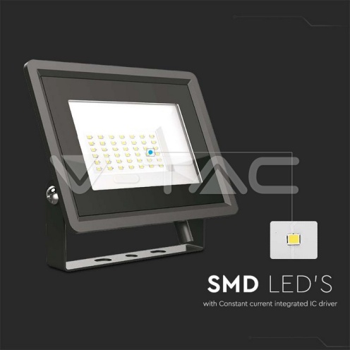 30W LED Прожектор Черно Тяло 6400K - изглед 2