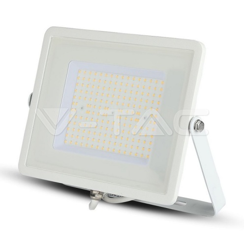 100W LED Прожектор SAMSUNG ЧИП G2 SMD SLIM Бяло Тяло 4000К 120LM/W_new - изглед 1
