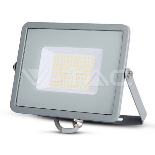 50W LED Прожектор SAMSUNG ЧИП SMD G2 SLIM Сиво Тяло 4000К - изглед 1 - rZ commerce 50W LED Прожектор SAMSUNG ЧИП SMD G2 SLIM Сиво Тяло 4000К - изглед 1