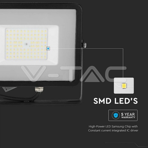 50W LED Прожектор SAMSUNG ЧИП SMD G2 SLIM Черно Тяло 4000К - изглед 9 - rZ commerce 50W LED Прожектор SAMSUNG ЧИП SMD G2 SLIM Черно Тяло 4000К - изглед 9