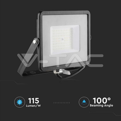 50W LED Прожектор SAMSUNG ЧИП SMD G2 SLIM Черно Тяло 4000К - изглед 2 - rZ commerce 50W LED Прожектор SAMSUNG ЧИП SMD G2 SLIM Черно Тяло 4000К - изглед 2