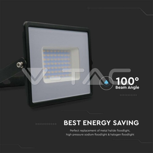 50W LED Прожектор Е-Series G2 Черно Тяло 4000K - изглед 4
