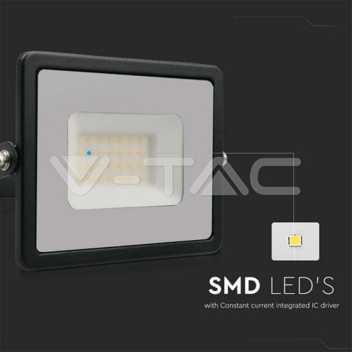 30W LED Прожектор Е-Series G2 Черно Тяло 4000K - изглед 2