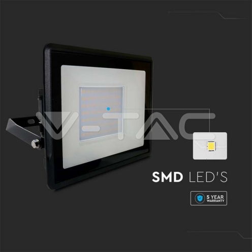 50W LED Прожектор SAMSUNG ЧИП Черно Тяло 6400К - изглед 8