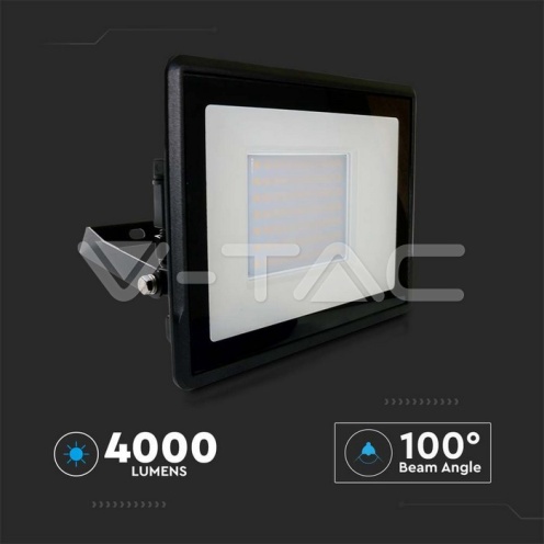 50W LED Прожектор SAMSUNG ЧИП Черно Тяло 4000К - изглед 2 - rZ commerce 50W LED Прожектор SAMSUNG ЧИП Черно Тяло 4000К - изглед 2